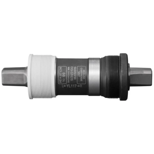 Boîtier De Pédalier Shimano Alivio BB-UN26 - 117/68mm - Carré