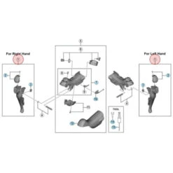 Bras De Levier Shimano Tiagra ST-4700