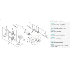 Chape Externe De Dérailleur Shimano SSRD-9070 Y5Y898040
