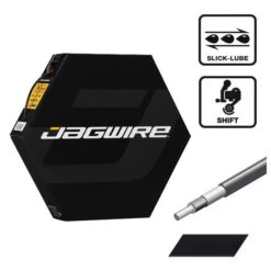 Gaine De Dérailleur Ø 4 Mm Jagwire Téflonné - Noir [50 M]