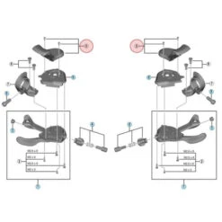 Indicateur De Vitesses Shimano Tiagra SL-4700