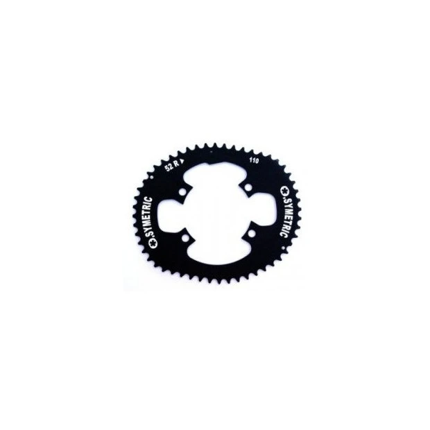 Kit Plateaux Stronglight OSymetric Compact 110 Dura-Ace/Ultegra Noir – Image 3