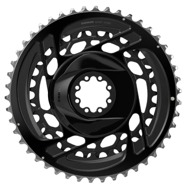 Plateau Double SRAM Force D2 2X 46-33 D 12 V Direct Mount - Noir